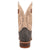 Dan Post Mens Tusker Trail Black/Bone Leather 11in Cowboy Boots