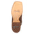 Dan Post Womens Gretchen Sanded Brown Leather Cowboy Boots