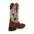 Dan Post Womens Clarabelle Brown/White Hair-On Cowhide Cowboy Boots 8 M