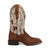 Dan Post Womens Clarabelle Brown/White Hair-On Cowhide Cowboy Boots 8 M