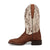 Dan Post Womens Clarabelle Brown/White Hair-On Cowhide Cowboy Boots 7 M