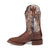Dan Post Womens Tess Brown/Grey Leather Cowboy Boots 8.5 M