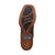 Dan Post Womens Tess Brown/Grey Leather Cowboy Boots 8.5 M