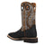 Dan Post Mens Royston Black/Honey Leather 11in Cowboy Boots