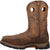 Dan Post Mens Brown Storms Eye 11in Waterproof Cowboy Boots Leather