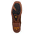 Dan Post Mens Creed Chocolate/Tan Leather Cowboy Boots