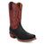 Dan Post Mens Creed Black/Red Leather Cowboy Boots 11 D