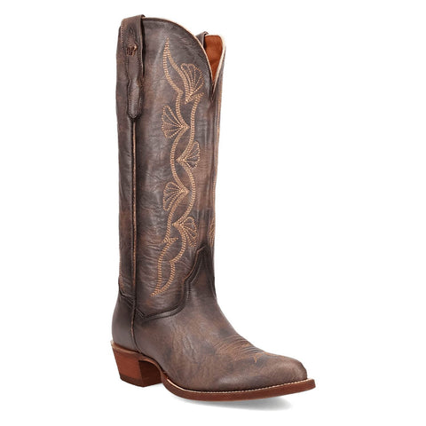 Dan Post Womens Sunrise Canyon Grey Leather Cowboy Boots 6 M