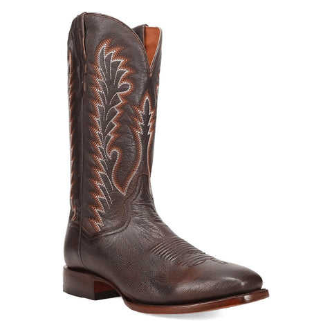 Dan Post Mens Jerry Brown Leather Cowboy Boots 13 D