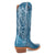 Dan Post Womens Katy Blue Leather Cowboy Boots
