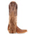 Dan Post Womens Dayla Tan Leather Fringe Cowboy Boots
