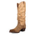 Dan Post Womens Cowgirl Chic Sand/Beige Leather 14in Cowboy Boots
