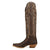 Dan Post Womens Prairie Dancer Brown Leather 18in Fringe Cowboy Boots