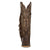 Dan Post Womens Prairie Dancer Brown Leather 18in Fringe Cowboy Boots