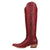 Dan Post Womens Heartland Red Leather 18in Zip Cowboy Boots