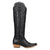 Dan Post Womens Heartland Black Leather 18in Zip Cowboy Boots