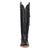 Dan Post Womens Heartland Black Leather 18in Zip Cowboy Boots