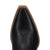 Dan Post Womens Heartland Black Leather 18in Zip Cowboy Boots