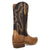 Dan Post Womens Grit Tan/Dark Brown FQ Ostrich 13in Cowboy Boots