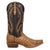 Dan Post Womens Grit Tan/Dark Brown FQ Ostrich 13in Cowboy Boots