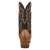Dan Post Womens Grit Tan/Dark Brown FQ Ostrich 13in Cowboy Boots