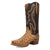 Dan Post Womens Grit Tan/Dark Brown FQ Ostrich 13in Cowboy Boots