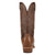 Dan Post Mens Gauge Brown Full Quill Ostrich 13in Cowboy Boots