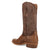 Dan Post Mens Gauge Brown Full Quill Ostrich 13in Cowboy Boots