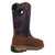 Dan Post Mens Saddlebred Waterproof Steel Toe Brown/Navy Leather Work Boots