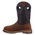Dan Post Mens Saddlebred Waterproof Steel Toe Brown/Navy Leather Work Boots