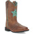 Dan Post Kids Girls Starr Brown Leather Cowboy Boots