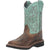 Dan Post Kids Girls Nia Cowboy Boots Leather Brown/Turquoise