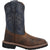 Dan Post Kids Boys Rust/Blue Brantley 8in Square Cowboy Boots Leather