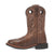 Dan Post Youth Unisex Lil Dawson Brown Leather Cowboy Boots