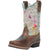 Dan Post Youth Girls Rumi Cowboy Boots Leather White