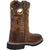 Dan Post Youth Boys Brown Amarillo 9in Square Toe Cowboy Boots Leather