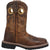 Dan Post Youth Boys Brown Amarillo 9in Square Toe Cowboy Boots Leather