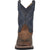 Dan Post Kids Boys Rust/Blue Brantley 9in Square Cowboy Boots Leather