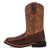 Dan Post Kids Unisex Jet Chocolate/Brown Leather Cowboy Boots