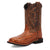 Dan Post Kids Unisex Jet Cognac/Tan Leather Cowboy Boots