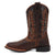 Dan Post Youth Unisex Dexter Rust/Green Leather Cowboy Boots