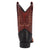 Dan Post Youth Unisex Dexter Black/Red Leather Cowboy Boots