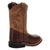 Dan Post Youth Unisex Jet Chocolate/Brown Leather Cowboy Boots