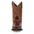Dan Post Youth Unisex Jet Chocolate/Brown Leather Cowboy Boots