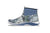 Fishooz Mens DryRun Ankle Splotch/Blue Rubber Hunting Boots