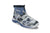 Fishooz Mens DryRun Ankle Splotch/Blue Rubber Hunting Boots