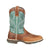 Durango Womens Emerald/Tan Leather Ultralite Saddle Cowboy Boots