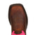 Lil' Durango Youth GIrls Pink Leather Let Love Fly Western Cowboy Boots
