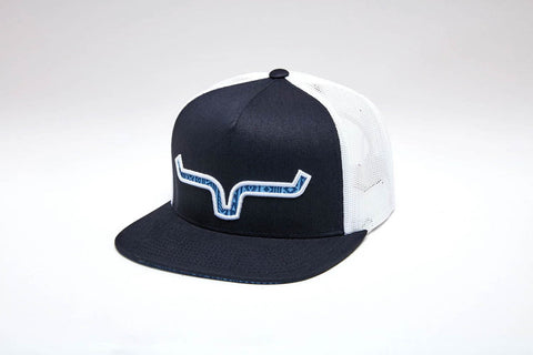 Kimes Ranch Unisex Delano Navy Cotton Twill Trucker Cap