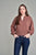 Kimes Ranch Womens Dewey V Neck Brown 100% Cotton Pullover Sweater